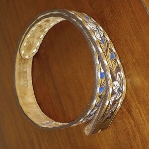 Kona Kut By Nocona Belt Co. Leather Belt, Size 34 - Vintage!